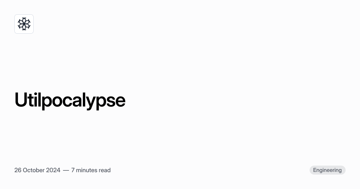 Utilpocalypse Namchee Utilpocalypse namchee